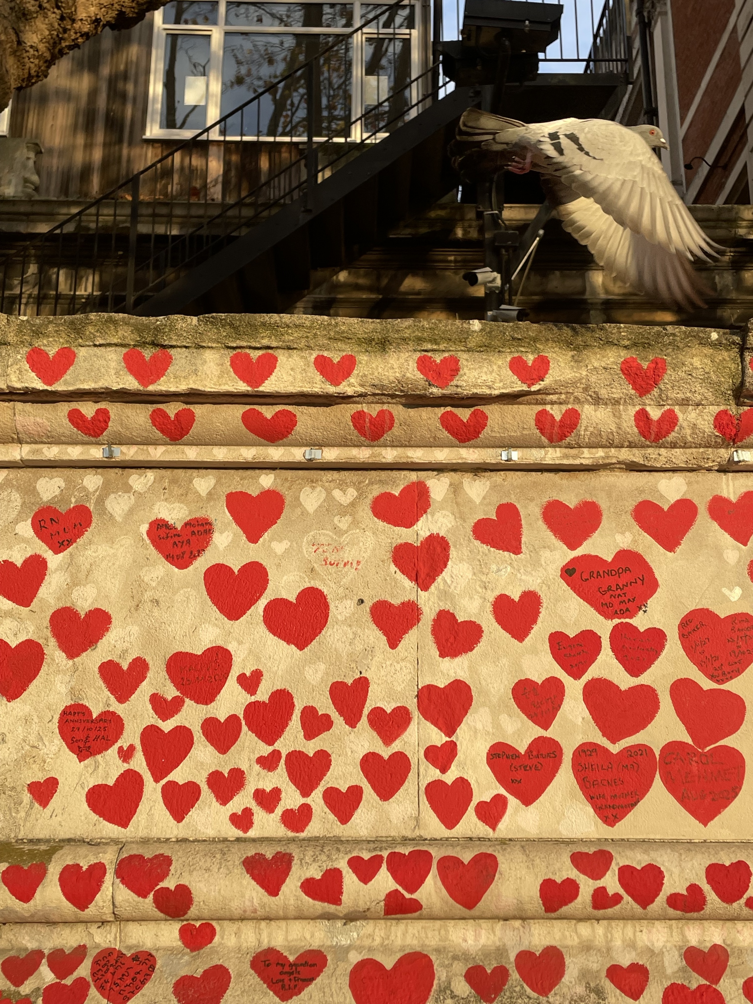 The National Covid Memorial Wall London